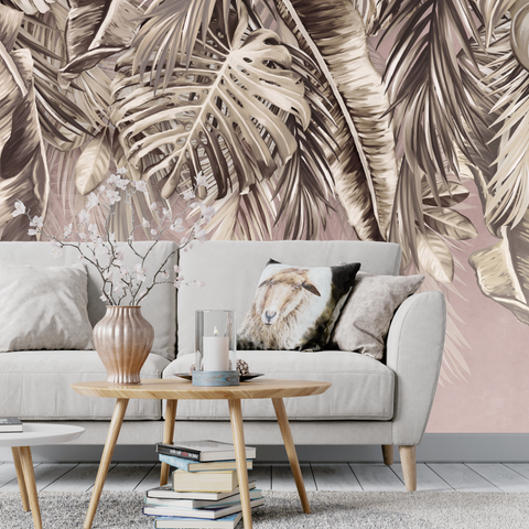 Papier Peint Tropical Chambre Adulte | Le Petit Intissé