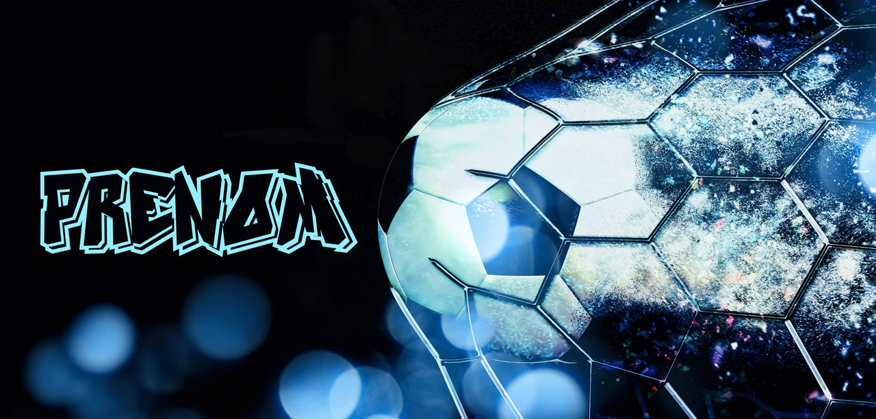 Papier Peint avec Prénom <br/> Football Urban Ado