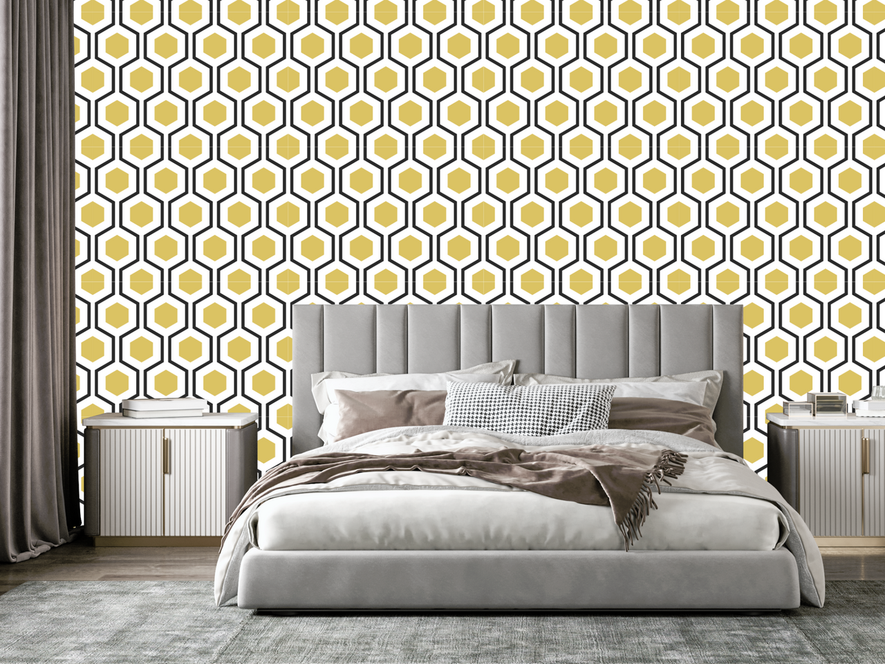 Papier Peint Tendance Géométrique | Le Petit Intissé