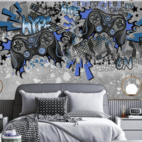 Thumbnail for Papier Peint Graffiti <br/> Manette de Jeu