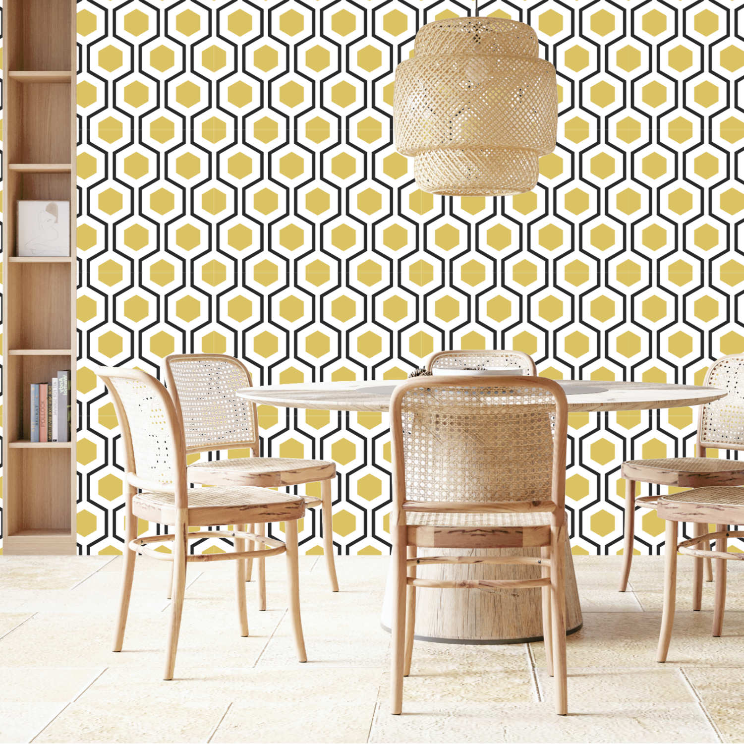 Papier Peint Tendance Géométrique | Le Petit Intissé