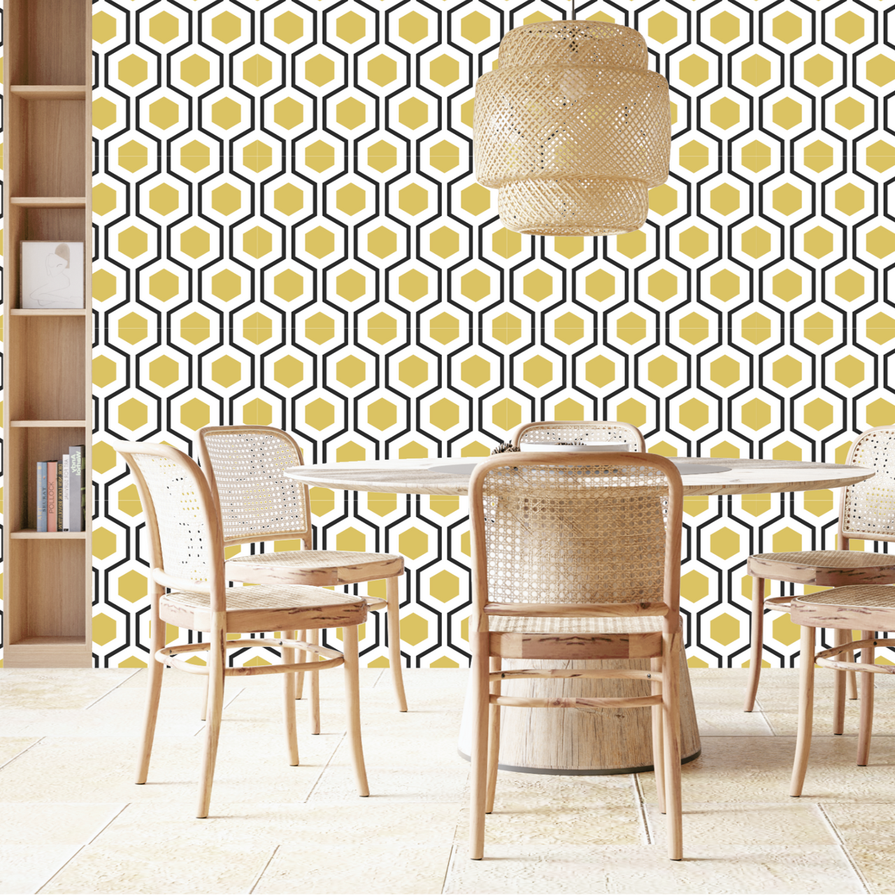 Papier Peint Tendance Géométrique | Le Petit Intissé