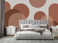 Thumbnail for Papier Peint Terracotta et Beige