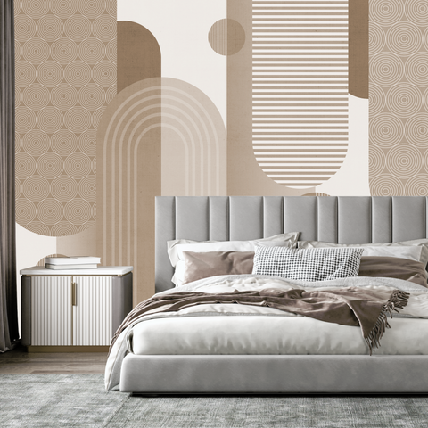 Papier Peint Tendance Beige | Le Petit Intissé