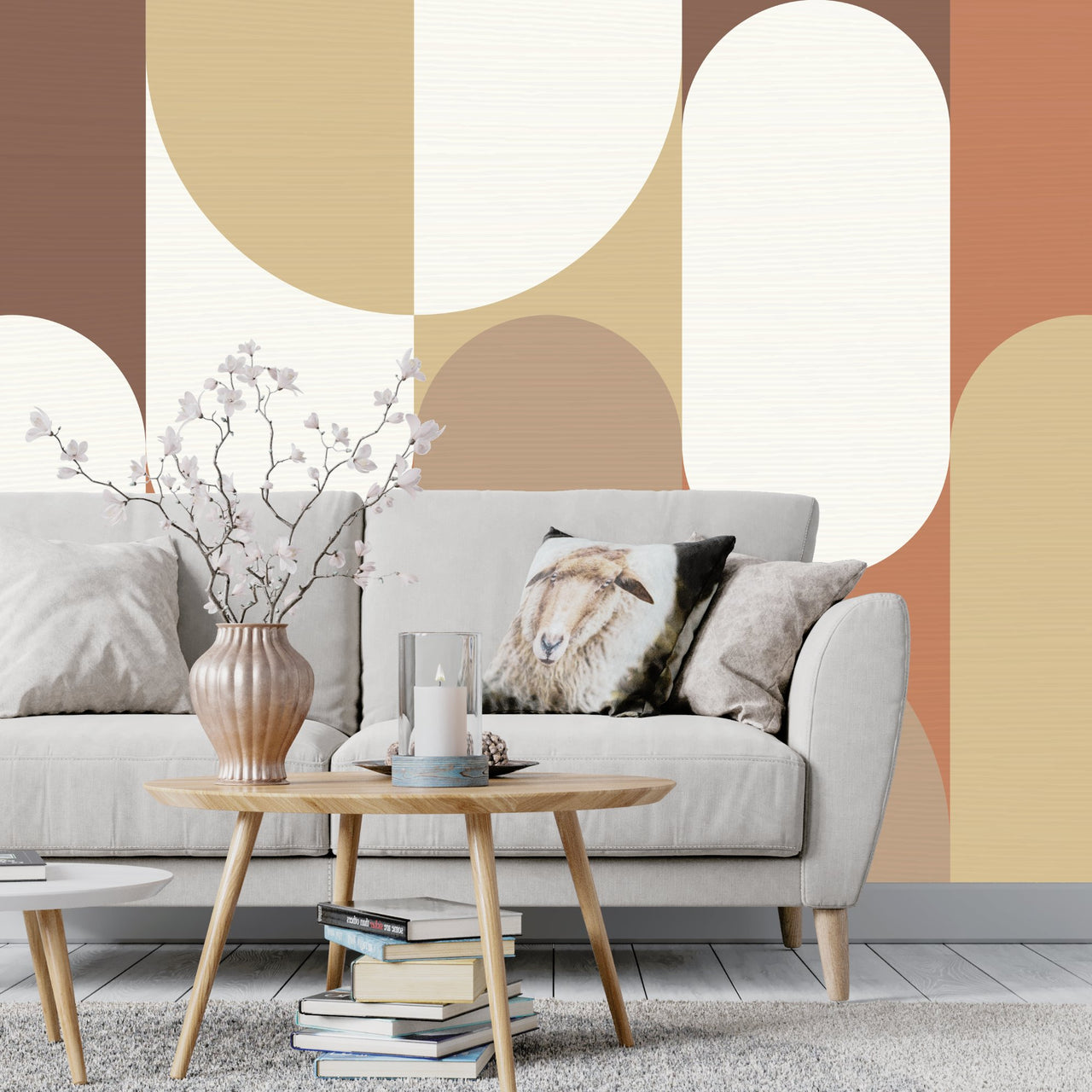 Papier Peint Tendance pour Salon