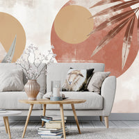 Thumbnail for Papier Peint Feuillage Terracota