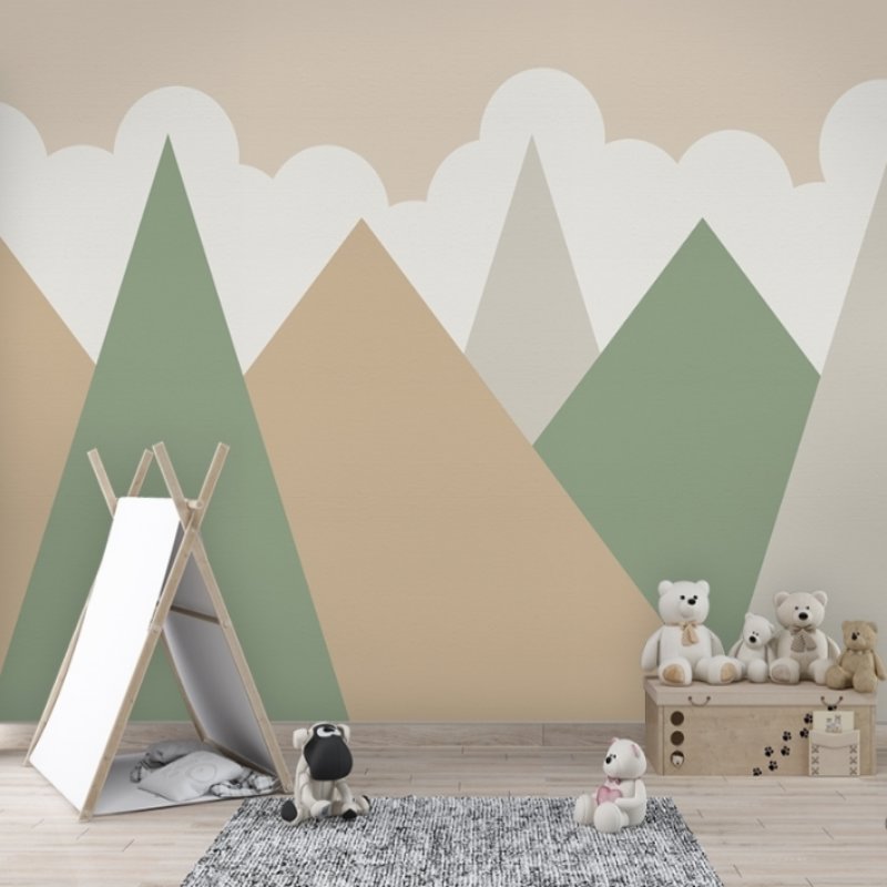 Papier Peint Garçon Classique <br/> Sommet du Monde