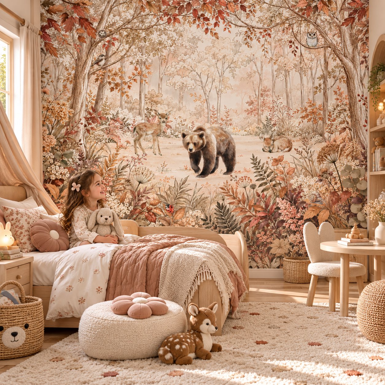 Panoramique Forêt Enfant | Le Petit Intissé