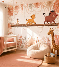 Thumbnail for Papier Panoramique Roi Lion | Le Petit Intissé