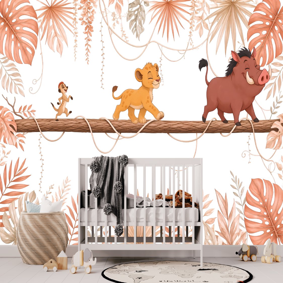 Papier Panoramique Roi Lion | Le Petit Intissé