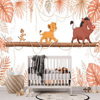 Thumbnail for Papier Panoramique Roi Lion | Le Petit Intissé