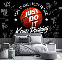 Thumbnail for Papier Peint Déco Basketball | Le Petit Intissé