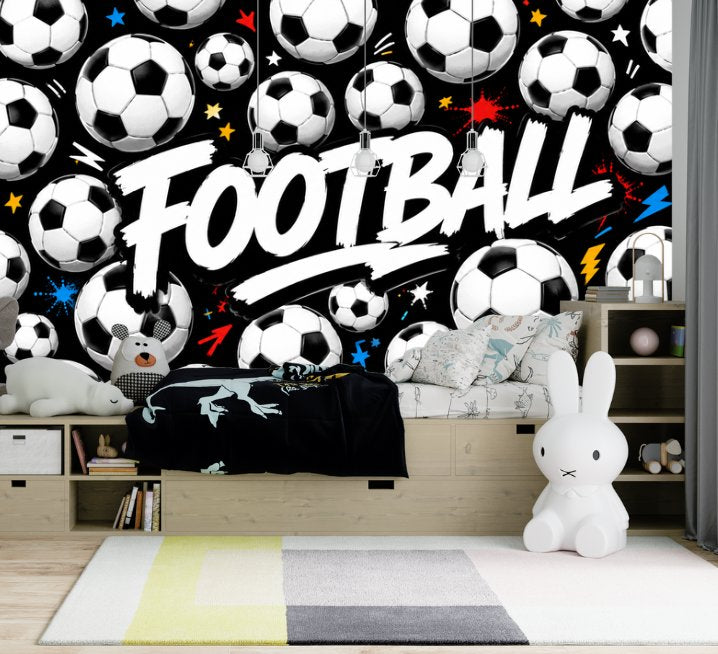 Papier Peint Foot
Mur de Ballons