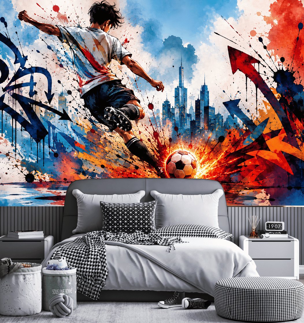 Papier Peint Foot
Tir de Feu