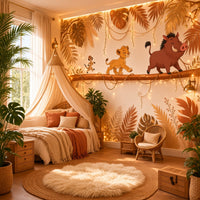 Thumbnail for Papier Peint Le Roi Lion | Le Petit Intissé