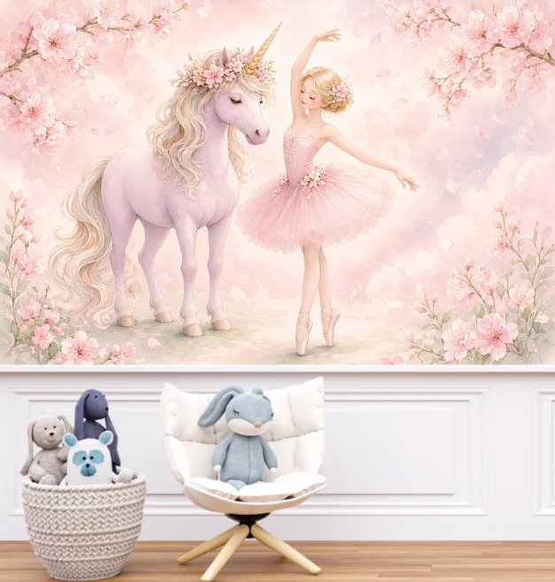 Papier Peint Licorne
Ballerine Rose