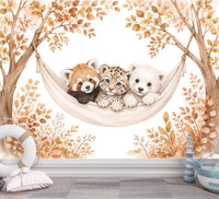 Thumbnail for Papier Peint Panda Roux | Le Petit Intissé