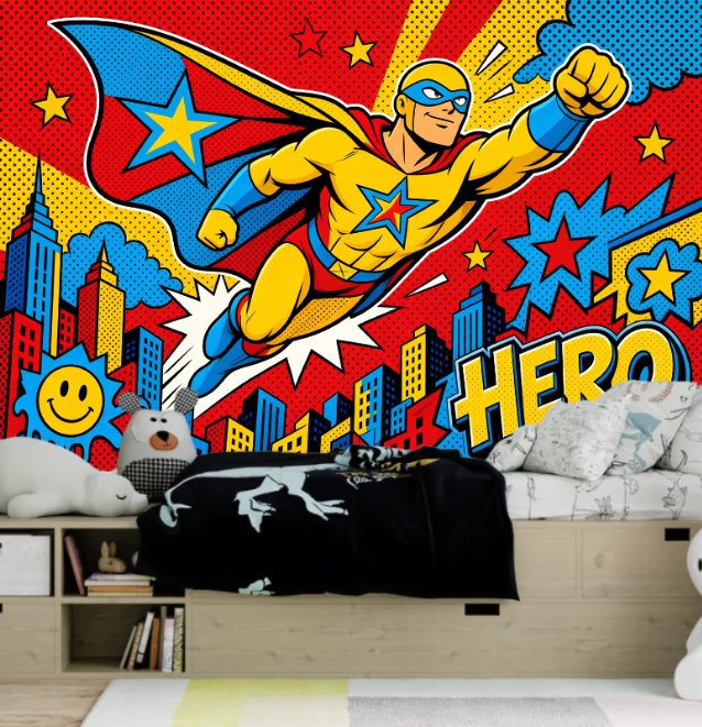 Papier Peint Super Héros
Bannière Etoilée