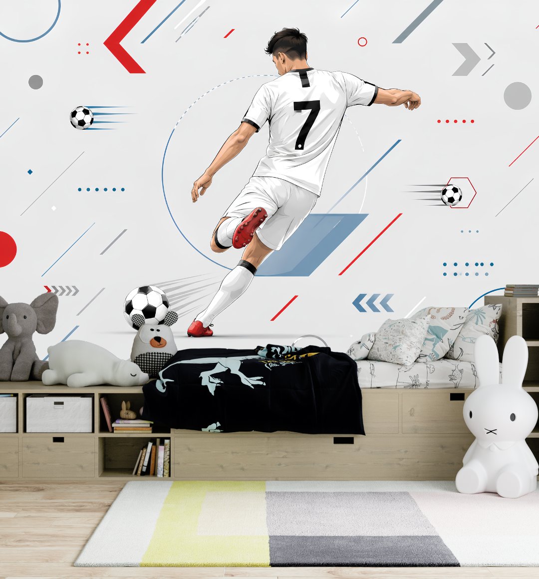 Papier Peint Thème Football | Le Petit Intissé