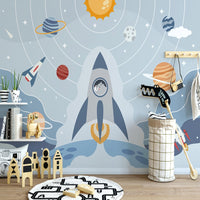 Thumbnail for Papier Peint Espace <br/> Système Solaire décollage