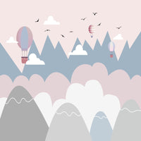 Thumbnail for Papier Peint Fille Classique <br/> Nuage et Immensité