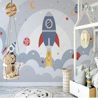 Thumbnail for Papier Peint Déco Espace | Le Petit Intissé
