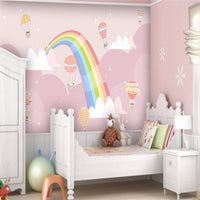 Thumbnail for Papier Peint Fille Classique <br/> Chemin Arc-en-ciel