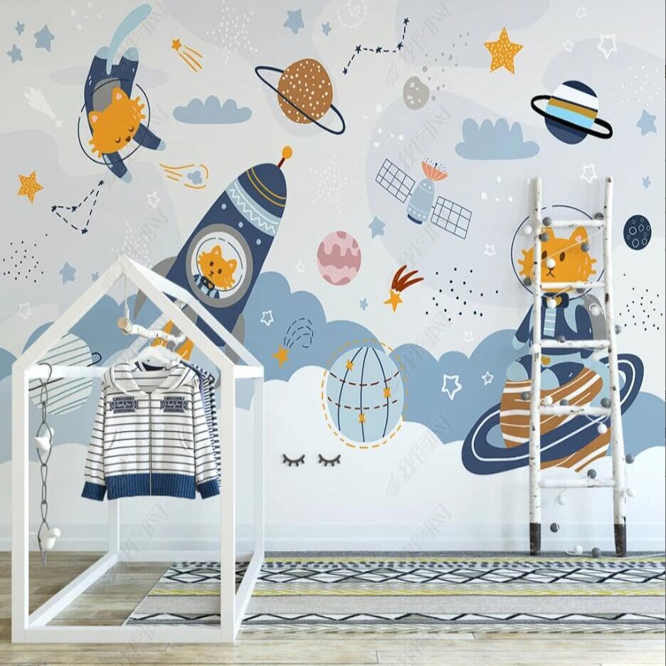 Chambre Astronaute Garçon | Le Petit Intissé