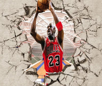 Thumbnail for Papier Peint Basket <br/> Michael Jordan
