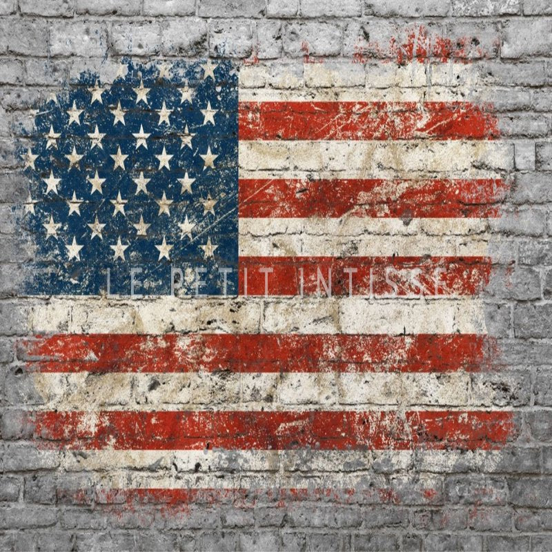 Papier Peint Ado Classique <br/> Drapeau Américain