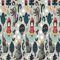 Thumbnail for Papier Peint Fille Classique <br/> Le Petit Chaperon Rouge