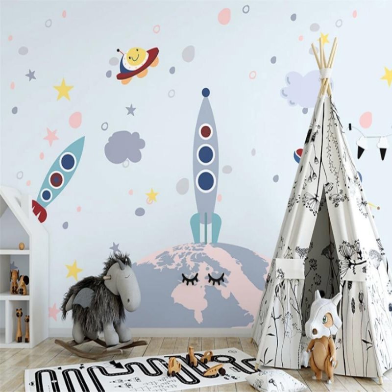 Papier Peint Espace <br/> Good Bye Earth