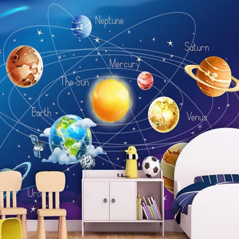 Papier Peint Espace <br/> Système Solaire