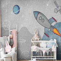 Thumbnail for Papier Peint Espace <br/> Fusée