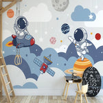 Papier Peint Chambre Enfant Astronaute | Le Petit Intissé