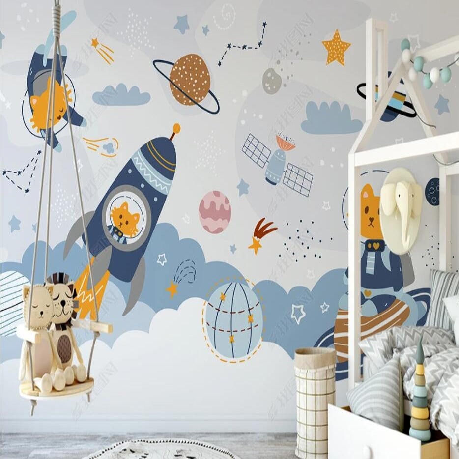 Chambre Astronaute Garçon | Le Petit Intissé