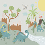 Papier Peint Dinosaure <br/> Dino Paysage