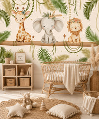 Thumbnail for Tapisserie Animaux Jungle Enfant | Le Petit Intissé