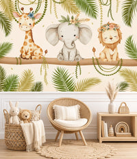 Thumbnail for Tapisserie Animaux Jungle Enfant | Le Petit Intissé