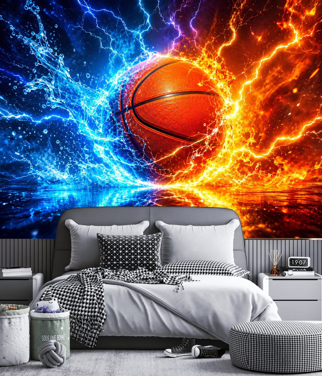 Tapisserie Basketball | Le Petit Intissé