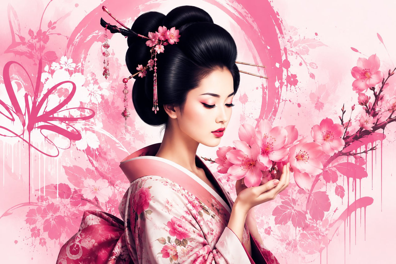 Tapisserie Geisha | Le Petit Intissé