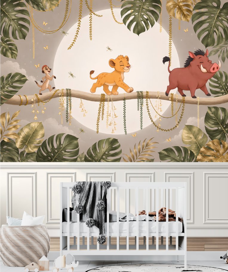 Tapisserie Roi Lion Enfant | Le Petit Intissé