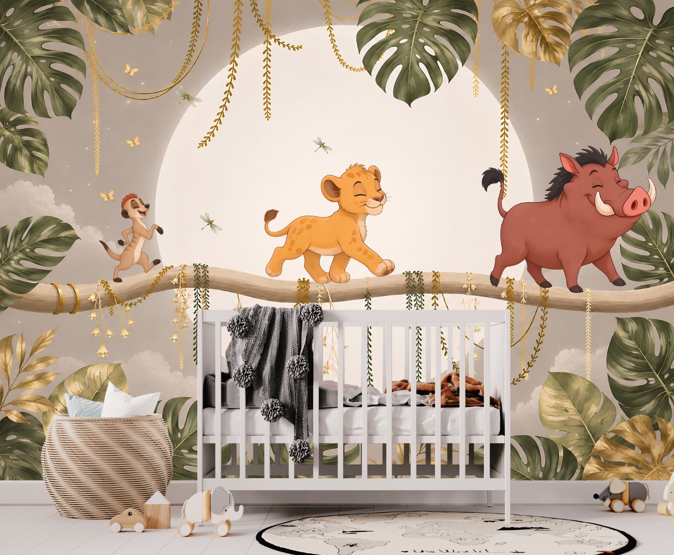 Tapisserie Roi Lion Enfant | Le Petit Intissé
