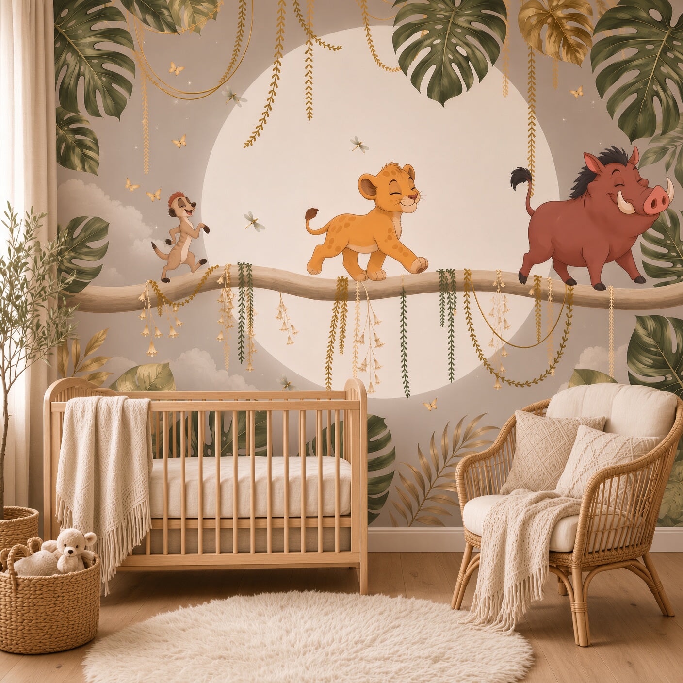 Tapisserie Roi Lion Enfant | Le Petit Intissé