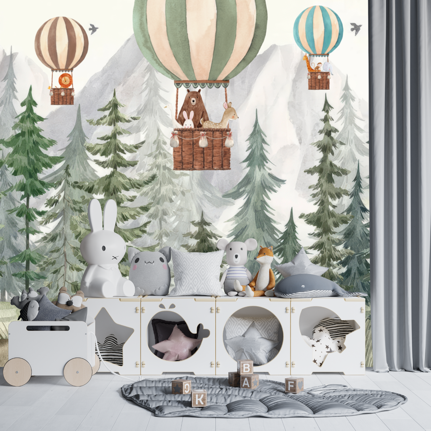 Décoration Chambre Animaux de la Forêt | Le Petit Intissé
