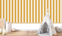 Thumbnail for Papier Peint Rayure Jaune | Le Petit Intissé