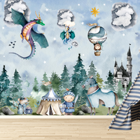 Thumbnail for Papier Peint Enfant Chevalier | Le Petit Intissé