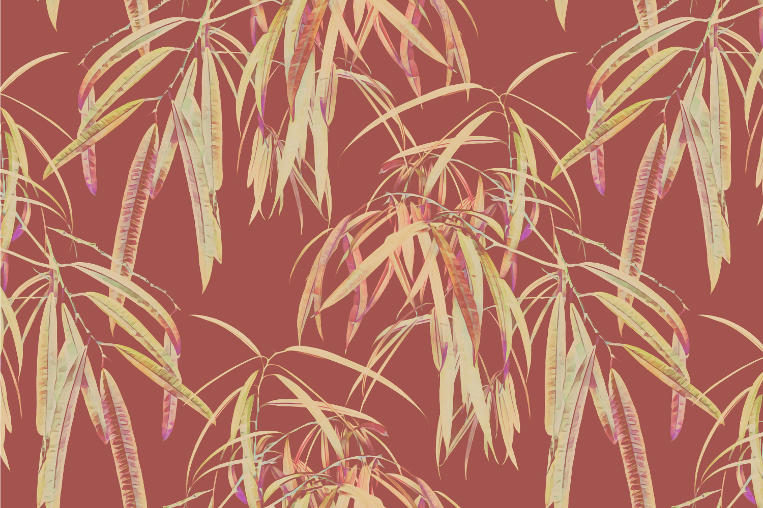 Papier Peint Chambre Adulte Terracota | Le Petit Intissé