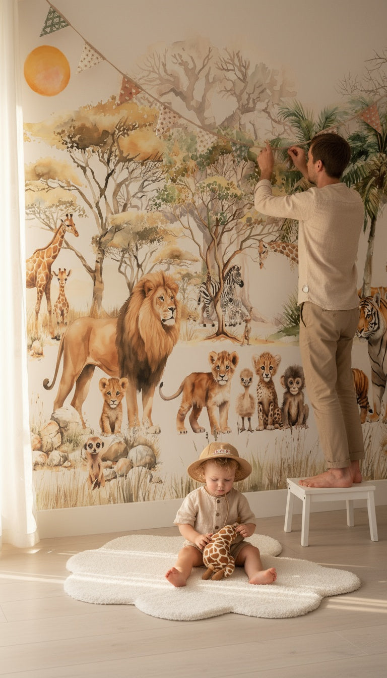 Papier Peint Animaux  <br/> Royal Safari