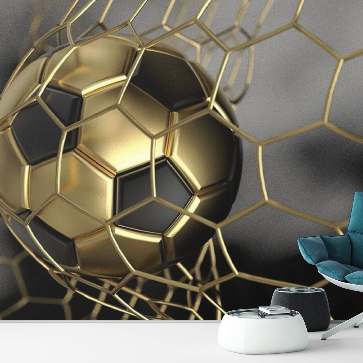 Papier Peint Foot <br/> Ballon d'Or